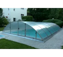 Павильон раздвижной Klassik B (Ideal Cover) 8,60х4,71(4,29)х1,30 м.