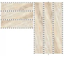 Переходной элемент 90 гр. для переливной решетки под плитку H 42 мм.