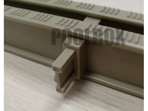 Переливная решетка, Н 34 мм., ширина 195, 245, 295, 335 мм., цвет на выбор