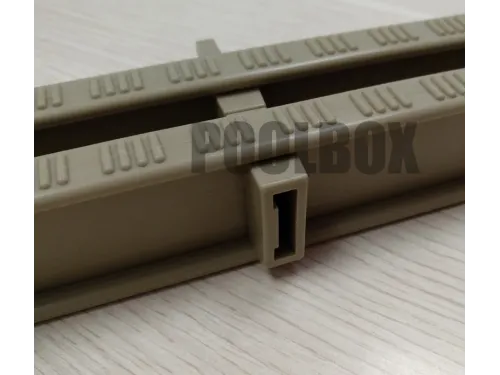 Переливная решетка, Н 34 мм., ширина 195, 245, 295, 335 мм., цвет на выбор