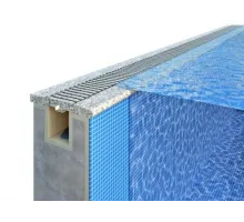 Переливная решетка из натурального камня