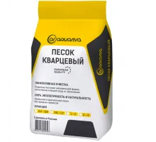 Песок кварцевый фракция 0,5-0,8 мм. (25 кг.) Aquaviva