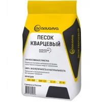 Песок кварцевый фракция 0,8-2,0 мм. (25 кг.) Aquaviva