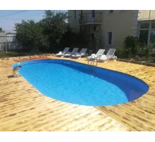 Бассейн ЛАГУНА овальный 8 х 3 х 1,25 м