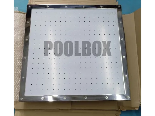 Плато аэромассажное АТ 02.07M (универс.) 400*400 мм. из нерж. стали AISI-316