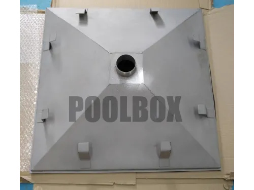 Плато аэромассажное АТ 02.07M (универс.) 400*400 мм. из нерж. стали AISI-316