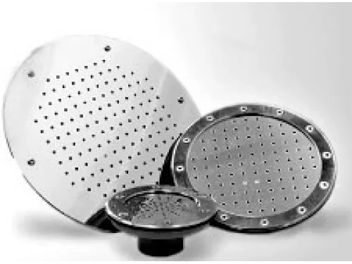 Плато аэромассажное АТ 02.03M (под плитку) d=250 мм. из нерж. стали AISI-316