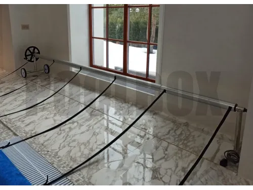 Сматывающее устройство (ш.3,4-4,2м.) Taiyue CR1-T81-3/170/TY1-T81-3/170 на колесах