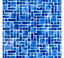Пленка ПВХ (лайнер) (рулон 2.05x25,2 м.) 1,5 мм. Aquaviva Blocks (мозаика)