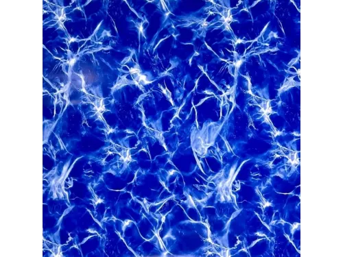 Пленка ПВХ (лайнер) (рулон 2,05х25,2 м.) 1,5 мм. Aquaviva Caribbean (синий мрамор)