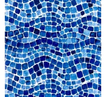 Пленка ПВХ (лайнер) (рулон 2,05*25,2 м.) 1,5 мм. Aquaviva Danube (размытая мозаика)