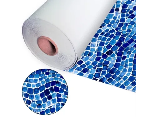 Пленка ПВХ (лайнер) (рулон 1,65*25,2 м.) 1,5 мм. Aquaviva Danube (размытая мозаика)