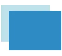 Пленка ПВХ (лайнер) (рулон 1,65*25 м.) FXT005 Sky Blue/Dark blue 1,5 мм. (голубая/синяя)