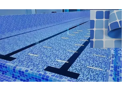 Пленка ПВХ (лайнер) (рулон 2,0*25 м.) FXT007 Mosaic 1,5 мм. (мозаика) 