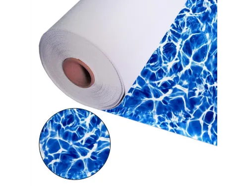 Пленка ПВХ (лайнер) (рулон 2,05х25,2 м.) 1,5 мм. Aquaviva Diffusion (синий мрамор)