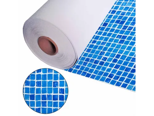 Пленка ПВХ (лайнер) (рулон 1,65х25,2 м.) 1,5 мм. Aquaviva Moloma (размытая мозаика)