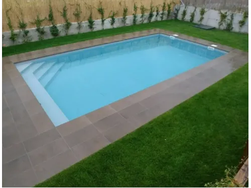 Пленка ПВХ (лайнер) (рулон 2,05*25,2 м.) Cefil Classic Gris Clair 1,5 мм. (светло-серый)