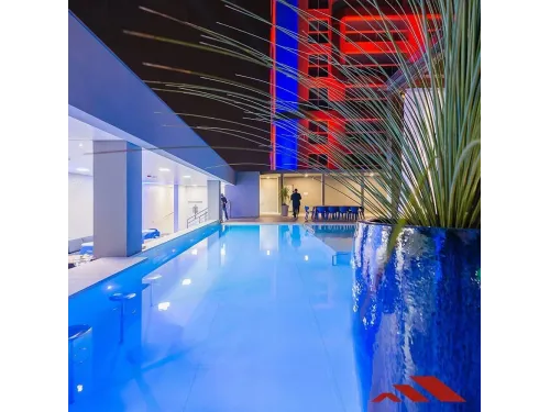 Пленка ПВХ (лайнер) (рулон 1,65*25,2 м.) Cefil France 1,5 мм. (голубая)