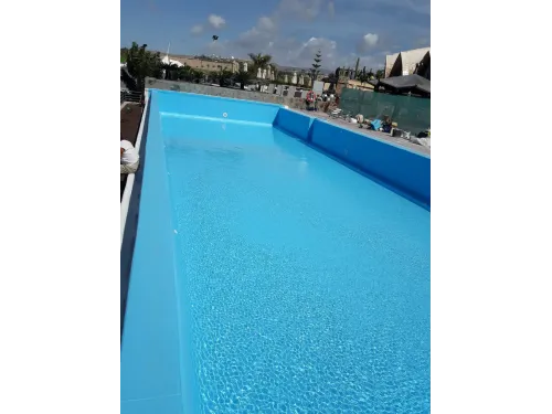 Пленка ПВХ (лайнер) (рулон 1,65*25,2 м.) Cefil France 1,5 мм. (голубая)