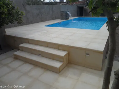 Пленка ПВХ (лайнер) (рулон 1,65*25,2 м.) Cefil France 1,5 мм. (голубая)