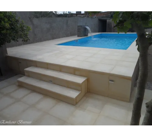 Пленка ПВХ (лайнер) (рулон 1,65*25,2 м.) Cefil France 1,5 мм. (голубая)