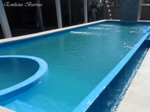 Пленка ПВХ (лайнер) (рулон 1,65*25,2 м.) Cefil France 1,5 мм. (голубая)