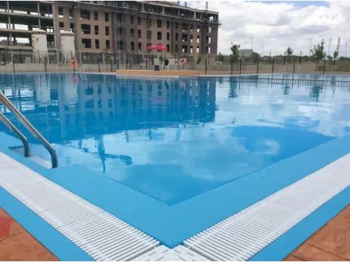 Пленка ПВХ (лайнер) (рулон 1,65*25,2 м.) Cefil France 1,5 мм. (голубая)