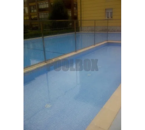 Пленка ПВХ (лайнер) (рулон 1,65*25,2 м.) Cefil Gres 1,5 мм. (светлая мозаика)