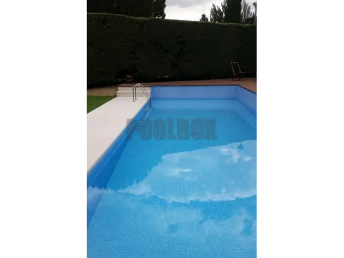 Пленка ПВХ (лайнер) (рулон 1,65*25,2 м.) Cefil Gres 1,5 мм. (светлая мозаика)