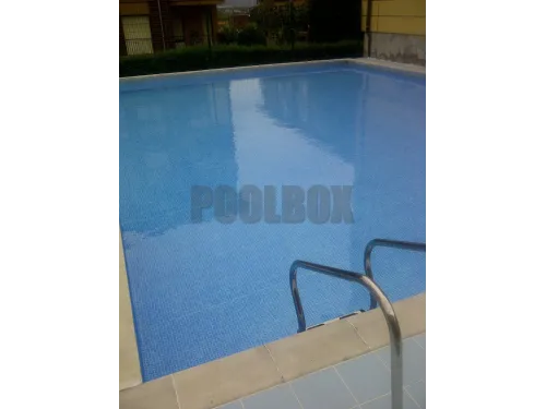 Пленка ПВХ (лайнер) (рулон 1,65*25,2 м.) Cefil Gres 1,5 мм. (светлая мозаика)