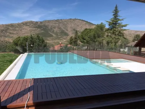 Пленка ПВХ (лайнер) (рулон 1,65*25,2 м.) Cefil Inter 1,5 мм. (белая)