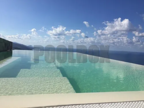 Пленка ПВХ (лайнер) (рулон 1,65*25,2 м.) Cefil Inter 1,5 мм. (белая)