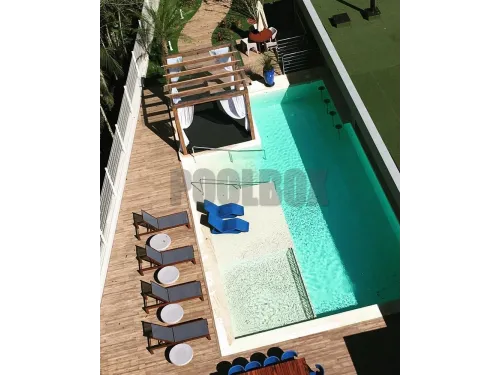 Пленка ПВХ (лайнер) (рулон 1,65*25,2 м.) Cefil Inter 1,5 мм. (белая)