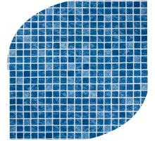 Пленка ПВХ (лайнер) (рулон 2,05*25,2 м.) Cefil Mediterraneo 1,5 мм. (темная мозаика)