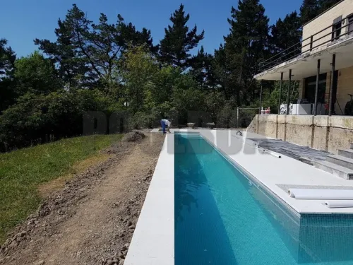 Пленка ПВХ (лайнер) (рулон 1,65*25,2 м.) Cefil Mediterraneo Sable 1,5 мм. (песочная мозаика)