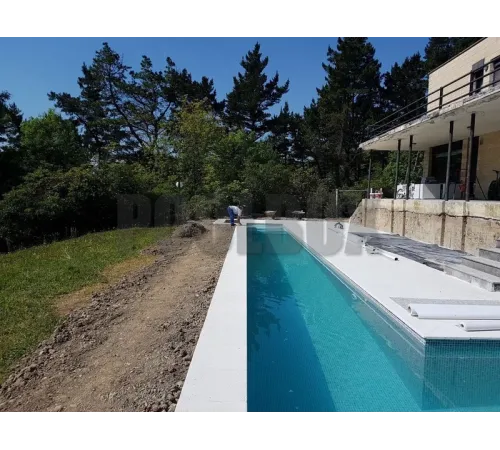 Пленка ПВХ (лайнер) (рулон 1,65*25,2 м.) Cefil Mediterraneo Sable 1,5 мм. (песочная мозаика)