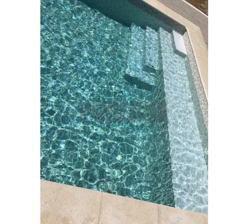 Пленка ПВХ (лайнер) (рулон 1,65*25,2 м.) Cefil Mediterraneo Sable 1,5 мм. (песочная мозаика)