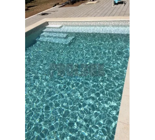 Пленка ПВХ (лайнер) (рулон 1,65*25,2 м.) Cefil Mediterraneo Sable 1,5 мм. (песочная мозаика)