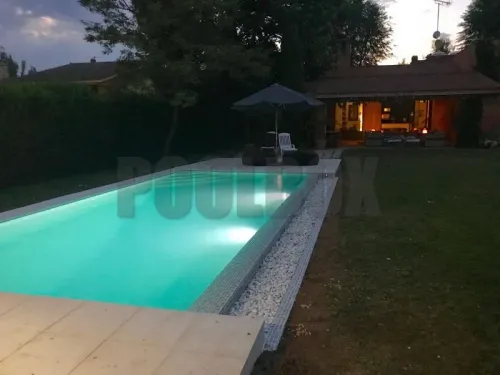 Пленка ПВХ (лайнер) (рулон 1,65*25,2 м.) Cefil Mediterraneo Sable 1,5 мм. (песочная мозаика)