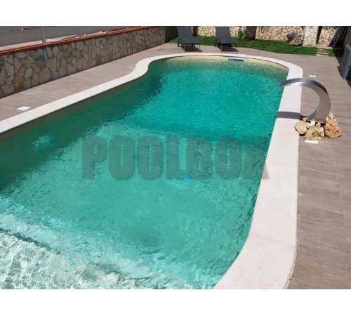 Пленка ПВХ (лайнер) (рулон 1,65*25 м.) Cefil Touch Terra 1,5 мм. (песочная объемная текстура)