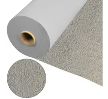 Пленка ПВХ (лайнер) (рулон 1,65*25 м.) Cefil Touch Comfort Gris Clair 1,5 мм. (светло-серый объемная текстура)