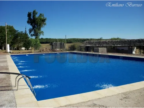 Пленка ПВХ (лайнер) (рулон 2,05*25 м.) Cefil Urdike 1,5 мм. (темно-голубой)