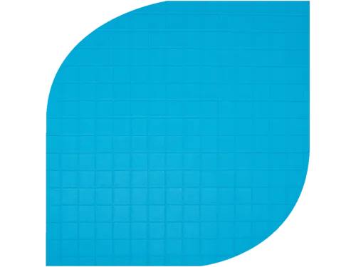 Пленка ПВХ (лайнер) (рулон 1,65*25,2 м.) Cefil Touch Tesela Urdike 1,5 мм. (голубая мозаика объемная текстура)