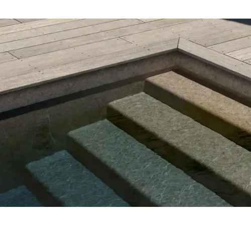 Пленка ПВХ (лайнер) (рулон 1,65*25 м.) CGT AQUASENSE Granit Sand 1,7 мм. (гранит песочный, рельеф)