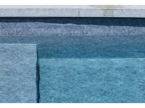 Пленка ПВХ (лайнер) (рулон 1,65*25 м.) CGT AQUASENSE Granit Grey 1,8 мм. (серый гранит, рельеф)