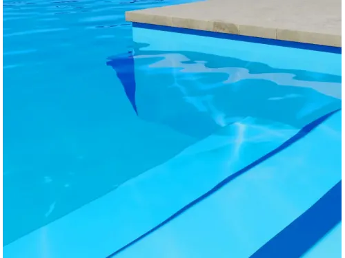 Пленка ПВХ (лайнер) (рулон 2,05*25 м.) CGT PF3000 1,5 мм. Adriatic (голубая)