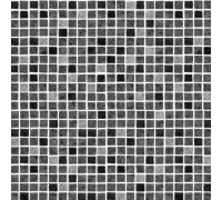 Пленка ПВХ (лайнер) (рулон 1,65*25 м.) CGT PF4000 Cyrus Grey 1,5 мм. (темная мозаика)