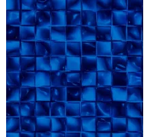 Пленка ПВХ (лайнер) (рулон 1,65*25 м.) CGT PF4000 HD BLUE ELECTRIC JELLISTONE 1,5 мм. (3D крупная мозаика)
