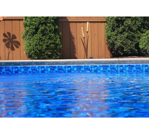 Пленка ПВХ (лайнер) (рулон 1,65*25 м.) CGT PF4000 HD BLUE ELECTRIC JELLISTONE 1,5 мм. (3D крупная мозаика)