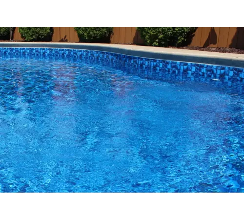 Пленка ПВХ (лайнер) (рулон 1,65*25 м.) CGT PF4000 HD BLUE ELECTRIC JELLISTONE 1,5 мм. (3D крупная мозаика)